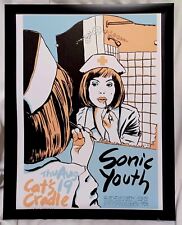 SONIC YOUTH Carrboro, NC 2004 11x14 FRAMED Vintage Concert Tour Poster Art Print picture