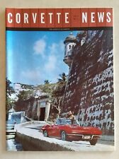 1963 CORVETTE NEWS Volume 6 Number 2 Red Convertible Cover  picture