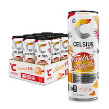 CELSIUS Sparkling Fantasy Vibe, Functional Essential Energy Drink 12 fl oz Can picture