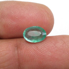 Gorgeous Colombian Emerald Oval Shape 1.65 Crt Top Green Faceted Loose Gemstone picture