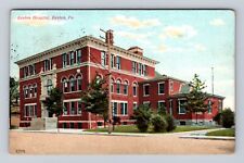 Easton PA-Pennsylvania, Easton Hospital, Antique Vintage Souvenir Postcard picture