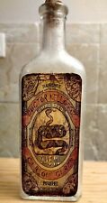 Vintage Medicine Hand Crafted Bottle, Snake Oil, Dr. Kelloggz (Copy) picture