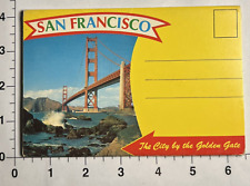 Vintage Postcard San Francisco California Antique c1960 Souvenir Folder picture