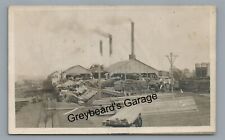 RPPC Logging Sawmill Likely LOUISIANA LA Vintage Real Photo Postcard picture