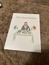 Diet  instructions 1952 brochure picture