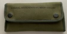 Vintage US Military Surgical Instrument Kit Minor Field Surgery Incomplete picture