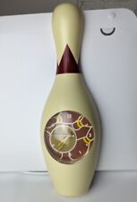 VTG 1970s Life Size Bowling Pin Wall Clock 15 in picture