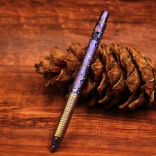 Hot Titanium Practical Ballpoint Pen Signature Pen EDC Pocket Office Metal Pen picture