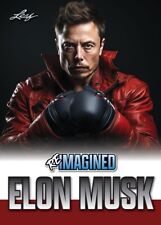 2023 Leaf Reimagined Elon Musk Boxing Match Card /360 Made - SEALED picture