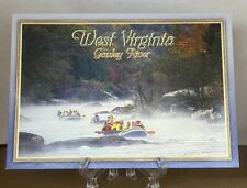 Postcard WV: Gauley River. Whitewater Rafting. West Virginia  picture