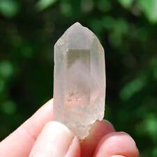 1.7in 17g Rare Cosmic Record Keeper Pink Lithium Lemurian Quartz Crystal Master picture
