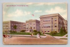 Postcard Deaconess Hospital in Colorado Springs Colorado CO, Antique H1 picture