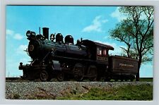 The Strasburg Railroad Locomotive Number 1223 Vintage Postcard picture