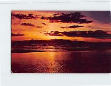 Postcard Sunset over Great Salt Lake Utah USA picture
