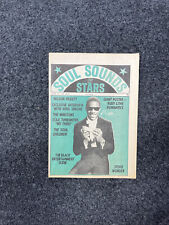 Vintage 1970s Soul Motown Magazine - Black Soul Magazine, Black Political Movem picture