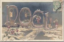 Vintage 1905 CHRISTMAS Photo / RPPC Postcard / 