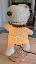Vintage Melted Plastic Popcorn Peanuts Snoopy Light picture