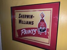 Sherwin Williams Paints Painter Hardware Store garage Man Cave Advertising Sign picture