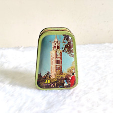 1960s Vintage Bombay Clocktower Graphics JB Sweets Advertising Tin Box Old TN342 picture