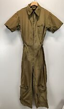 VINTAGE WWII ARMY AIR FORCES NOVELTY FLIGHT SUIT SUMMER Flying AN-S-31 36 FLAWS picture