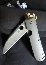 Spyderco C249TIP Swayback Titanium Frame Lock Knife picture