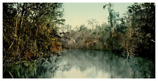 Florida, Miami, On the Miami River Print Vintage, Photochromy, Vintage picture