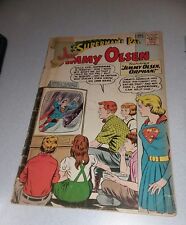 Supermans Pal Jimmy Olsen #46 kurt Swan Supergirl Elastic Lad early Silver age picture