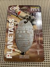 PLANETAGS MITSUBISHI JAPANESE ZERO w/ Red Primer WWII Plane Tags Japan picture
