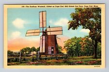 Cape Cod MA-Massachusetts, The Eastham Windmill, Antique, Vintage Postcard picture