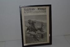 HARPER'S WEEKLY FEB 2 1889 - FREDERIC REMINGTON WOOD ENGRAVING    (YKL57) picture