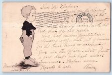 Minneapolis Minnesota MN Postcard Dutch Little Boy 1908 Posted Antique picture