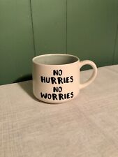 Whimsical Cupboard No Hurries No Worries Sloth Ceramic Coffee Tea Milk Mug Cup picture
