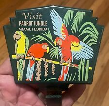 Miami Florida Parrot Jungle FAKE Not Vintage License Topper Sign picture