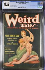Weird Tales January 1936 CGC 4.5 Robert E. Howard Conan & Brundage Cover picture