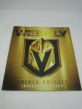 LAS VEGAS WEEKLY MAGAZINE GOLDEN KNIGHTS INAUGURAL SEASON JUNE 21-27 2018 ISSUE picture