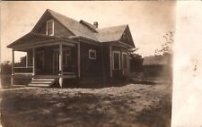 Salina, KS Kansas Private Home 1908 RPPC Real Photo Postcard J867 picture