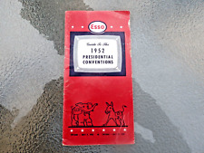 1952 Esso Guide to the Presidential Conventions-Republican & Democrat Convention picture