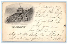 1904 Summit House, Mt. Tom Holyoke MA Chestnut Hill Boston MA PMC Postcard picture
