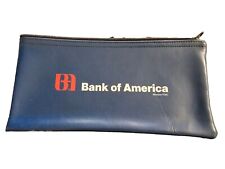 Bank of America, Vintage, Money Deposit Zipper Bag NICE picture