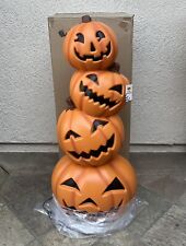 Cracker Barrel Stacked Pumpkins Blow Mold Halloween 2024 3ft 36” *SHIPS TODAY* picture