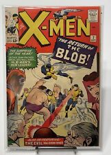 Marvel Comics The Uncanny X-Men #7 1964 Second Blob First Cerebro NICE picture