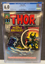 Thor #134 CGC 6.0 - 1st appearance High Evolutionary - GotG Vol 3 movie - 1966 picture