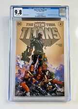 NEW TEEN TITANS #2 CLAYTON CRAIN FANEXPO EXCLUSIVE TRADE VARIANT 1/1300 CGC 9.8 picture
