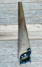 VTG DISSTON HAND SAW 25.5” PLASTIC HANDLE USA CHALLENGER GENERAL PURPOSE BLADE picture