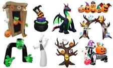 Large Halloween Self Inflating Outdoor Inflatables w/ LED Lights (16 Variations) picture