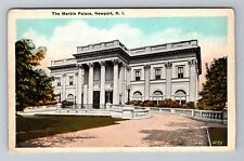 Newport RI-Rhode Island, The Marble Palace, Vintage Postcard picture