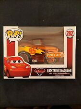 Funko Pop Disney Lightning McQueen Chrome Cars Target Exclusive #282 picture