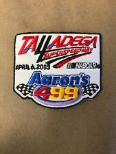 Vtg 2003 Talladega Super Speedway 499 Embroidered Patch Sew On Badge NASCAR picture