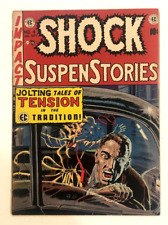 EC August 1954 SHOCK SuspenStories #4 Golden Age HORROR - VG/FN+ Unrestored picture