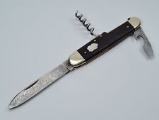 VTG RARE GERMAN FH F. HARTKOPF SOLINGEN 100 LAYERS DAMASCUS FOLDING POCKET KNIFE picture